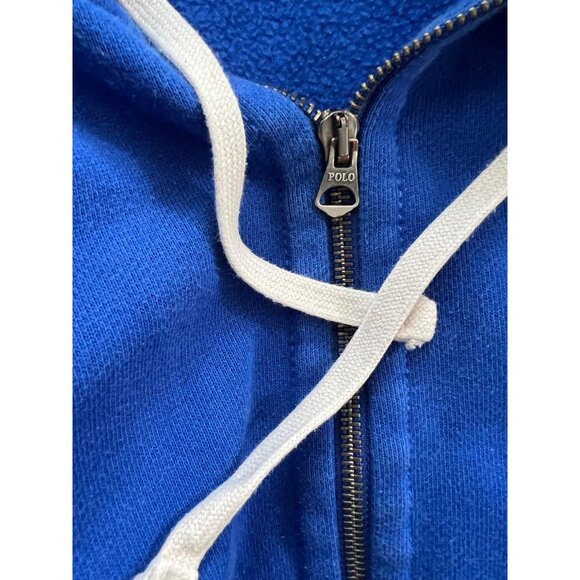 Polo Ralph Lauren Mens Blue Full-Zip Hoodie & Drawstring Sweatpants Set Size XL - Picture 8 of 16